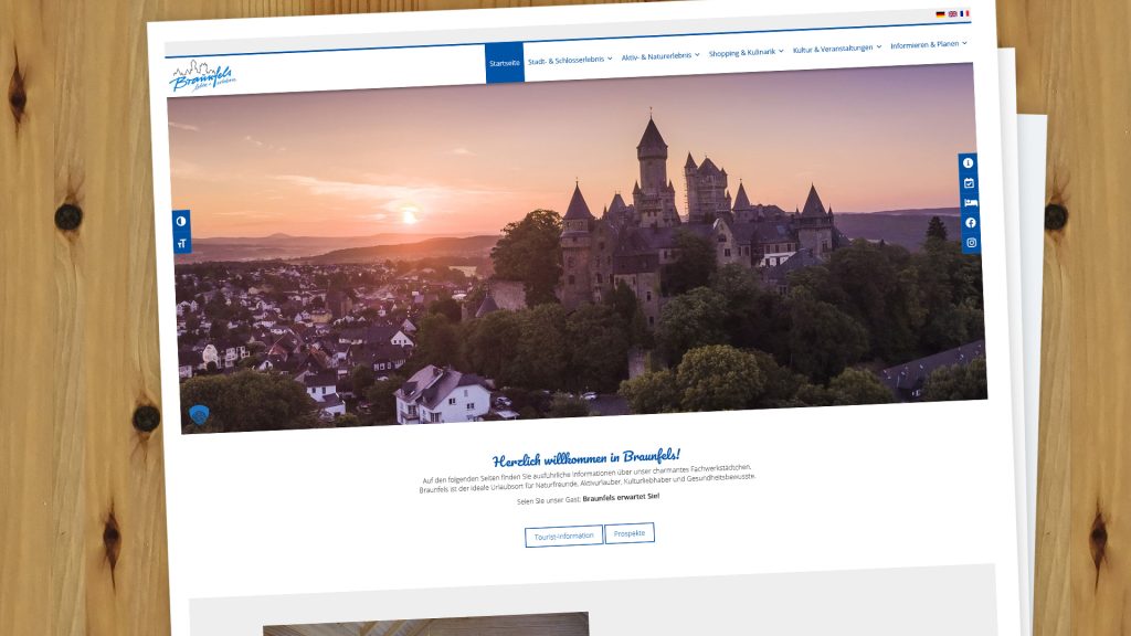 Webdesign Braunfels (Mittelhessen)
