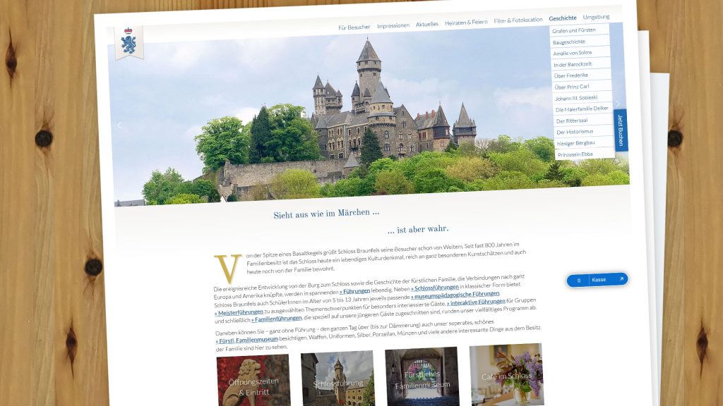 Webdesign Braunfels (Mittelhessen)